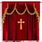 Church Curtains | Church Stage Decoration - Maurvii Curtains
