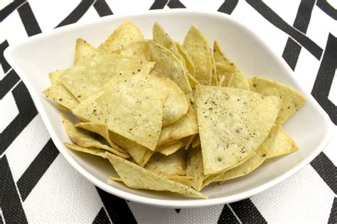 Gluten-Free Baked Tortilla Chips | A Heaping Spoonful…