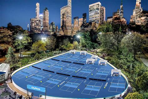 Pickleball at Wollman Rink | Central Park, NYC