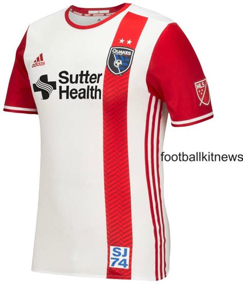 New San Jose Earthquakes Away Jersey 2016- SJ Quakes Sutter Health ...