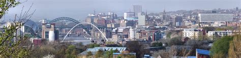 Photographs Of Newcastle: Newcastle City Centre Skyline