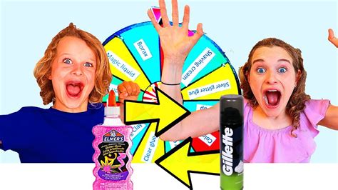 MYSTERY WHEEL OF SLIME SWITCH UP Challenge Ft The Norris Nuts - YouTube