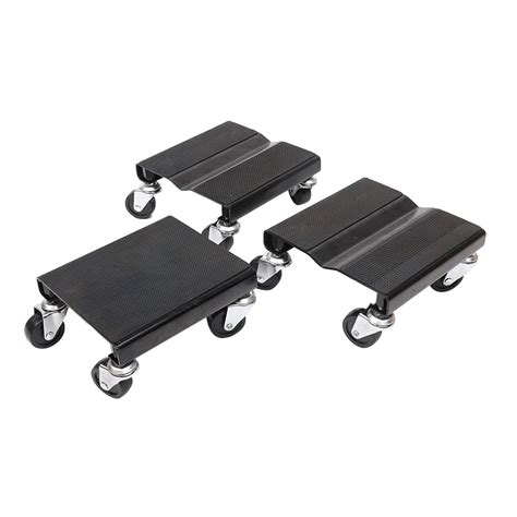 3 pcs 1500 lbs Snowmobile Roller Dolly Storage Dollies Mover | eBay