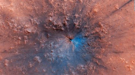 NASA releases new image of an impact crater on the surface of Mars. It's unlike any other - CNN