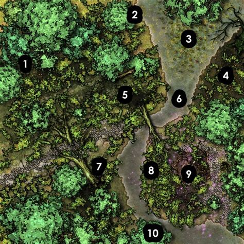 Jungle Encounter Maps - Day and Night [Free to use] and Encounter Notes : r/DnD