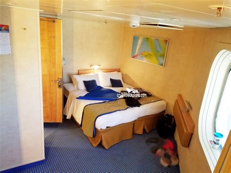 Carnival Radiance Interior with Picture Window Stateroom Details