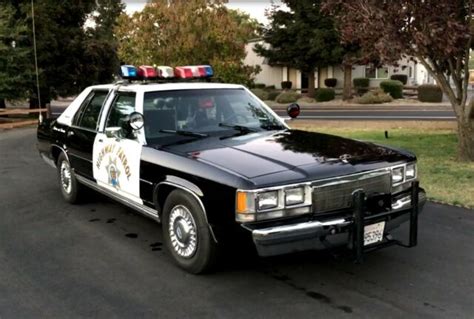 1991 Ford Crown Victoria CHP Police Cruiser - Classic Ford Crown ...