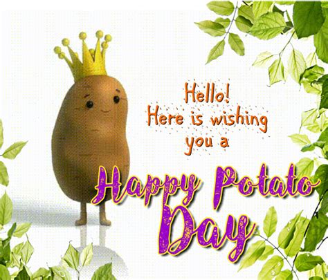 A Happy Potato Day Card For You. Free Potato Day eCards, Greeting Cards ...