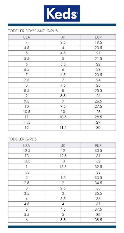 קרקע כימאי מקומט keds shoe size chart קרסול פיצה מתגרה