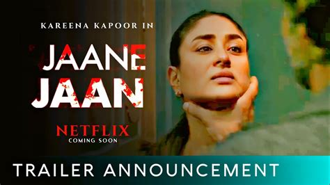 JAANE JAAN Official trailer : Release update | Kareena Kapoor, Vijay ...