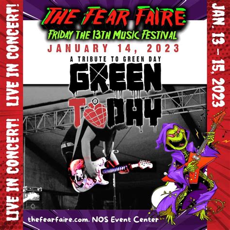 GREEN TODAY - A tribute to Green Day San Bernardino Tickets, National ...