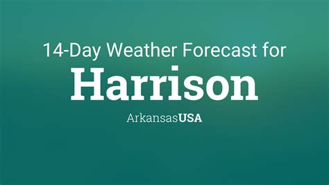 Harrison, Arkansas, USA 14 day weather forecast