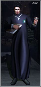 Second Life Marketplace - **PRIEST EXORCIST INSPIRATION COSTUME COMPLET OUTFIT** (WEAR)