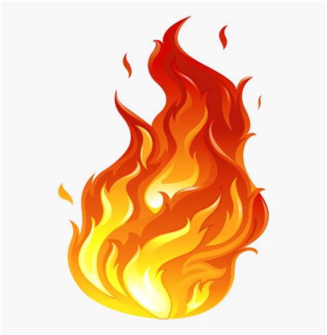 Transparent Fire Vector Png, Png Download - kindpng