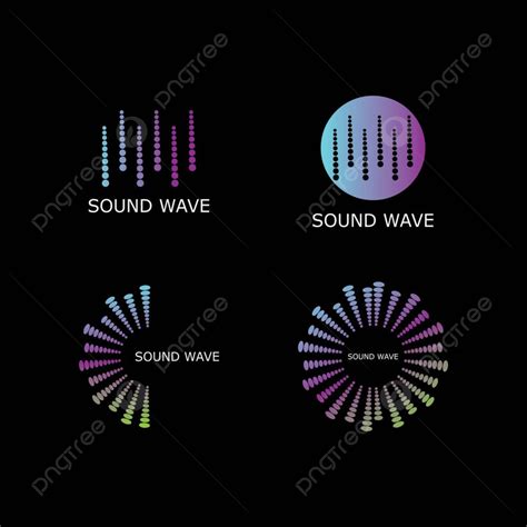 Sound Wave Logo Vector Art PNG, Sound Wave Ilustration Logo Vector Icon ...