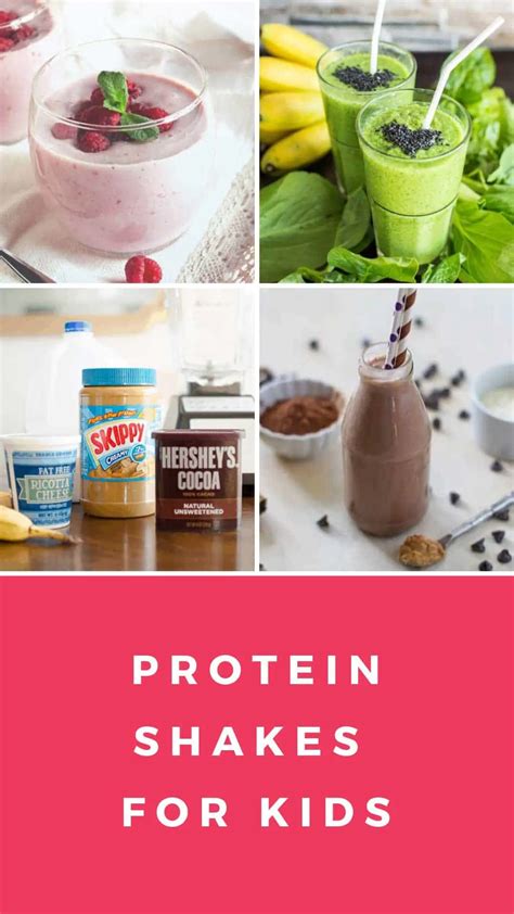 Protein Shakes for Picky Eaters {and they're totally kid approved!}