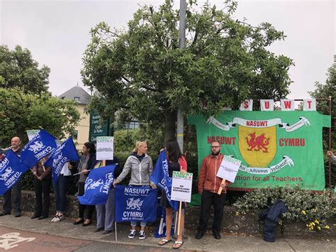 Haverfordwest: Teachers on strike following redundancy concerns – The ...