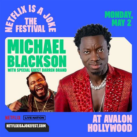 NETLIX IS A JOKE | MICHAEL BLACKSON with SPECIAL GUEST DARREN BRAND ...