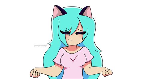 Sky FNF Sad Cat Dance // MEME animation by Rafprosplayer on DeviantArt