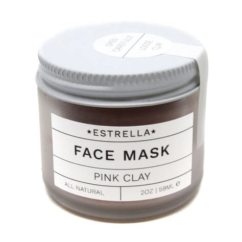 Pink Clay Face Mask – Estrella Soap