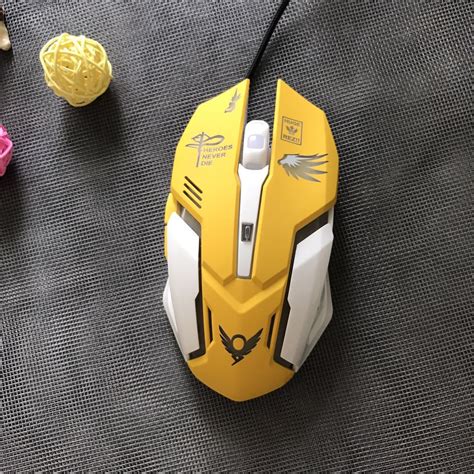 Overwatch Mercy Gaming Mouse SD01250 – SYNDROME - Cute Kawaii Harajuku Street Fashion Store