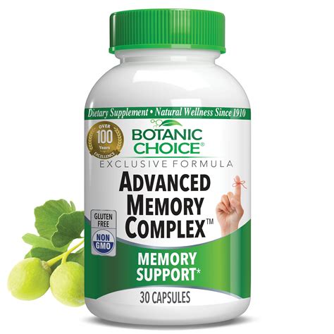 Buy Advanced Memory Complex - 30 capsules - Botanic Choice