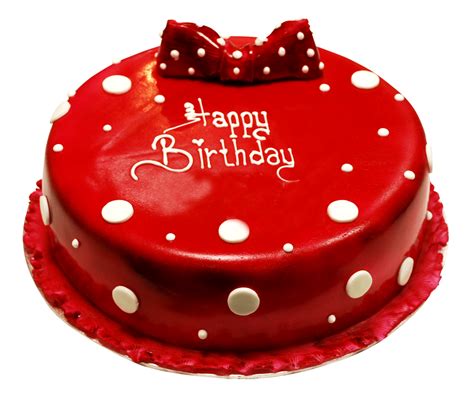 Red birthday cake png, clebration cake png