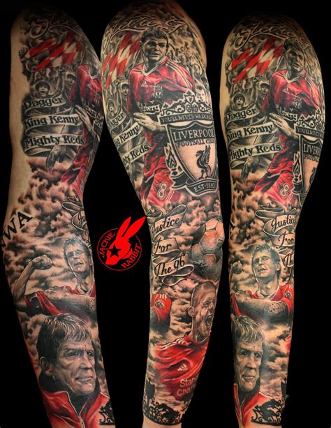 Liverpool Football Sleeve Tattoo by Jackie Rabbit - a photo on Flickriver