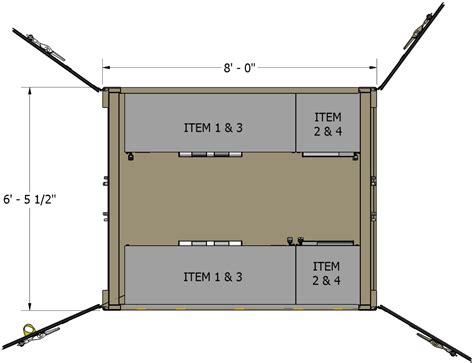 Tricon Shipping Container Tricon Container Dimensions