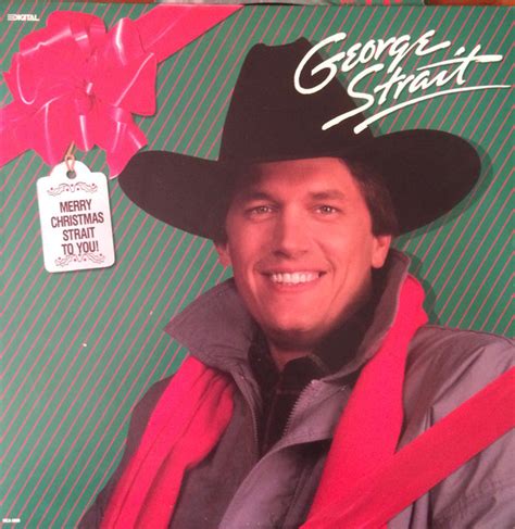 George Strait - Merry Christmas Strait To You (1986, Vinyl) | Discogs