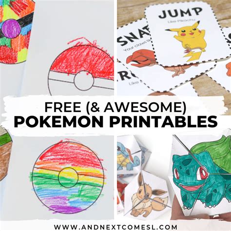 Free Printable Pokemon Images - FREE PRINTABLE TEMPLATES