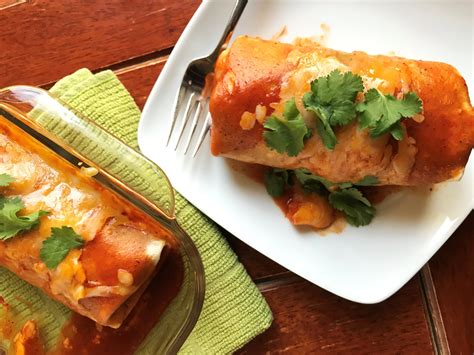 Enchilada-Style Chicken Burritos — Adventure Kitchen