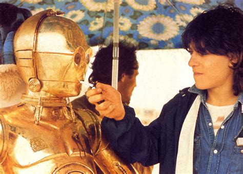 C3PO (Anthony Daniels) smoking a Cigarette, 1977 : OldSchoolCool