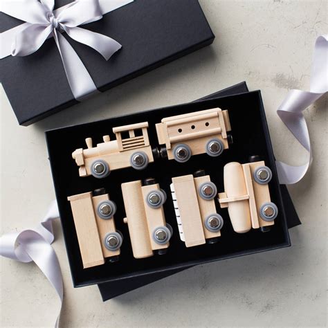 Personalised Wooden Train Set By Twenty-Seven