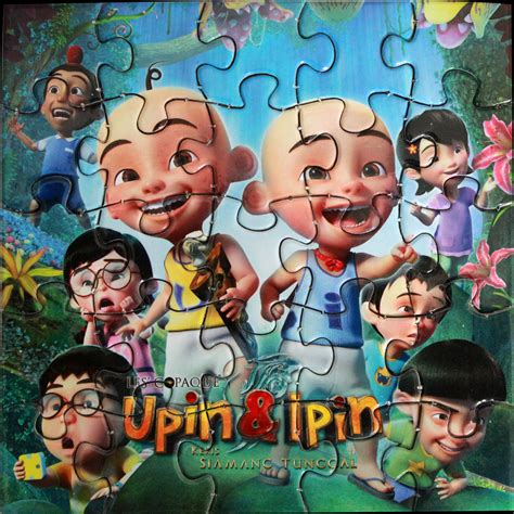 Download Upin Ipin Characters Jigsaw Puzzle | Wallpapers.com