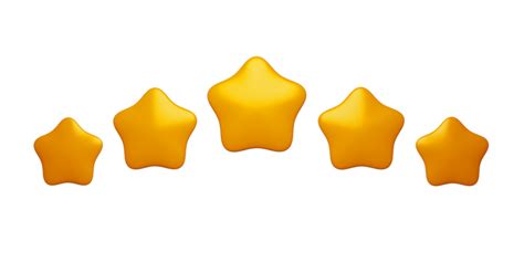 5 Star PNG Free Images with Transparent Background - (547 Free Downloads)