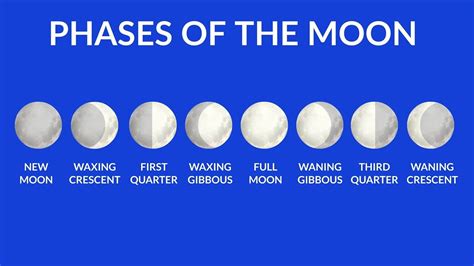 Earths moon goes through eight different phases, a full moon normally occurs once each month ...