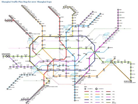 Shanghai Metro Map - ToursMaps.com