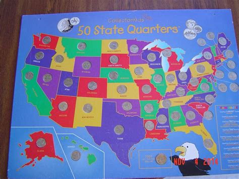 State Quarter Map Printable