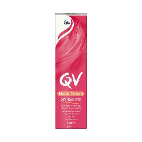 Buy Qv Hand Cream Spf 15 50gm Online at Best prices in Qatar | CarenCure pharmacy