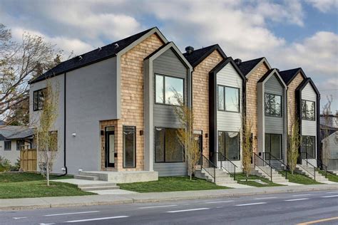 Modern Calgary townhouse breaks record price | Townhouse designs, Townhouse exterior, Modern ...