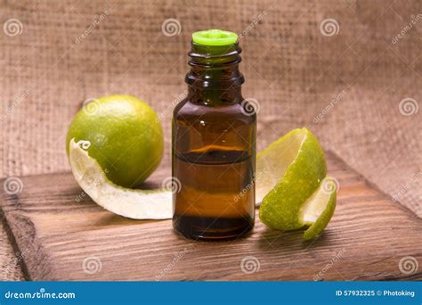 Lemon peel essential oil stock image. Image of medicine - 57932325