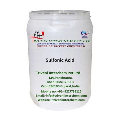 solid Sulfonic Acid, For Synthesis,Organic Synthesis at best price in Valsad