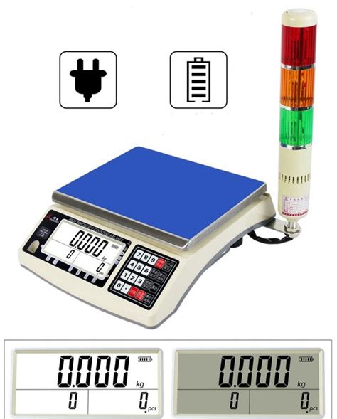 Industrial Grade Digital Counting Scale Portable With Weight Alarm Prompt