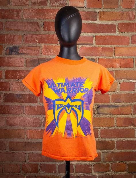 Vintage × Wwf Vintage Ultimate Warrior WWF Graphic T … - Gem