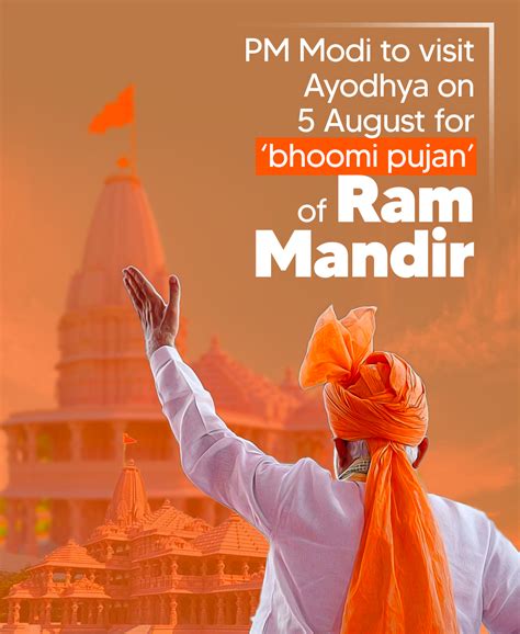 Pm Narendra Modi Visit Ayodhya on Behance