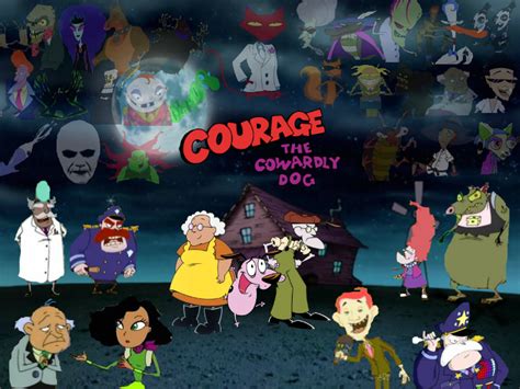 Courage The Cowardly Dog Poster by eileenmh123 on DeviantArt