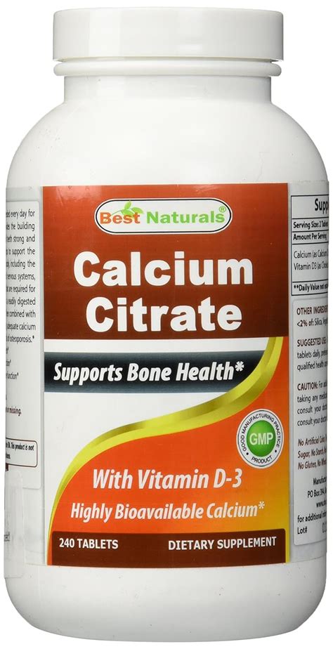 Best Calcium And Vitamin D Supplement For Osteopenia / Calcium and Vitamin D Supplements for ...