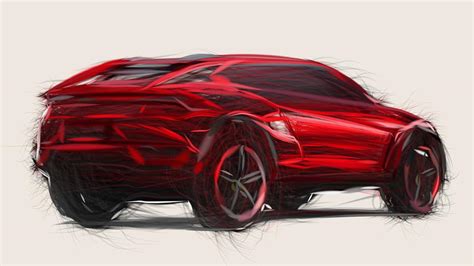 2018 2019 2020 2021 Lamborghini Urus Factory Artwork Sketch Drawing ...