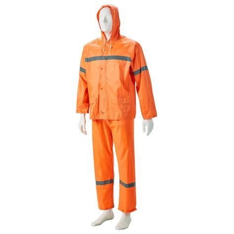 REFLECTIVE RUBBERISED RAIN SUIT – Halsted